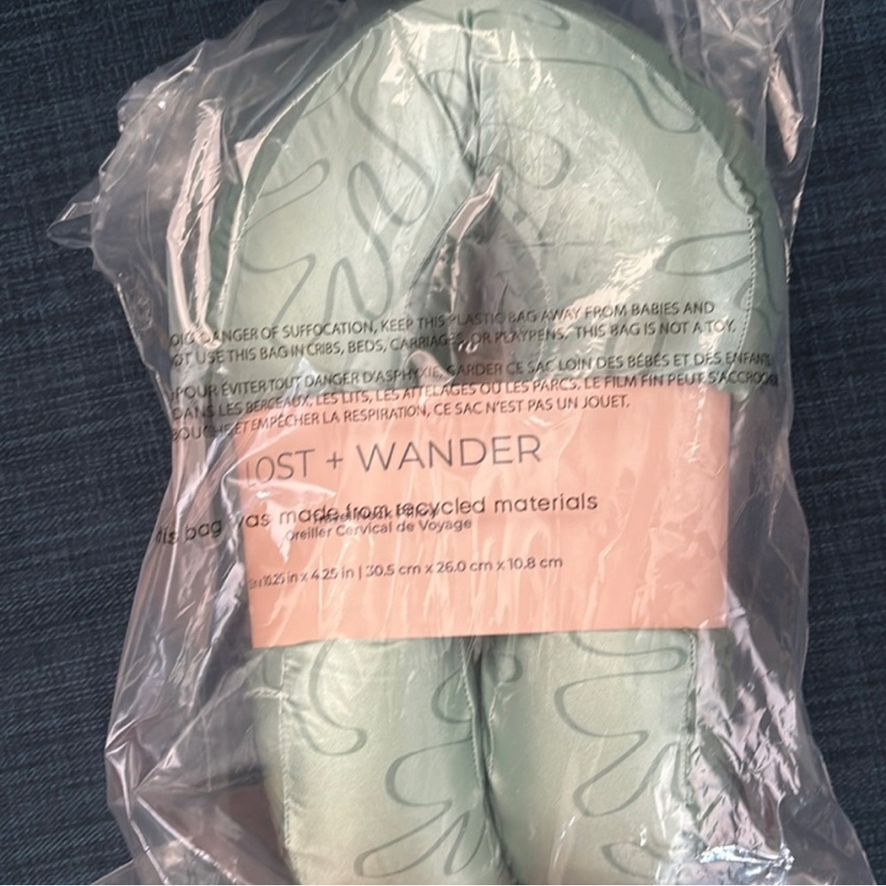 Lost and Wander Travel Pillow